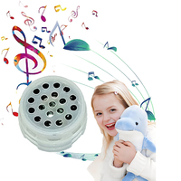 Mini boîte vocale de haute qualité boîte à musique sonore personnalisée pour haut-parleur de qualité de la fabrication d'ours en peluche