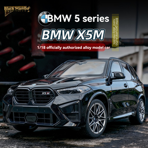 Modelo de coche BMW X5M 1:18 oficialmente autorizado, modelo de coche de aleación, coches de simulación, colección de coches de metal, modelo de vehículo de juguete, exhibición BWM - Product Image 2