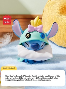 Autentico MINISO Disney Stitch GenZ <span class=keywords><strong>Street</strong></span> Series Blind Box Peluche Bambola Giocattolo Carino Figura Anime Casuale Ciondolo da Collezione Regalo - Product Image 3