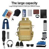Sac à dos de randonnée extérieur à prix abordable, personnalisable avec logo, durable, pour la chasse, le sport ou le quotidien, nombreux styles en stock, sac à dos tactique pliable