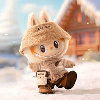 Parfait pour Pop Mart Monsters Dress BE LATTE Action Figure PVC Vinyl Plush Doll Original Salopette Labubu Stuffed Doll Blind Box