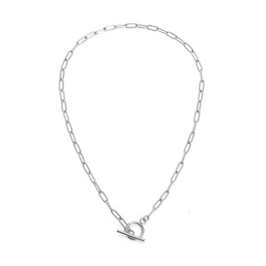 European American Style Stainless Steel <b>Cross</b> <b>Chain</b> Clavicle Necklace Unisex Pendant Gift Jewelry - Product Image 5