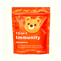 Permen Imunitas Potensi Tinggi OEM dengan Vitamin C, Zinc, Elderberry, dan Echinacea untuk Mendukung Sistem Imunitas, Umur Simpan 24 Bulan