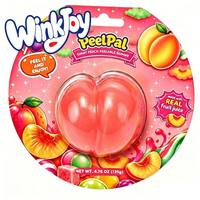Pêche géante à peler 135g – Interaction massive à peler et à manger – Bonbon tendance ASMR – Nouveauté virale – Grand bonbon gélifié