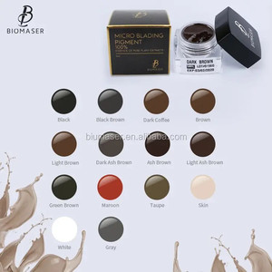 Kit professionale di pigmenti Microblading Biomaser Kit di strumenti a mano per tatuaggio del sopracciglio - Product Image 4
