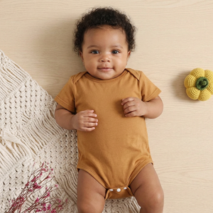 Wholesale Baby Onesie <b>100</b>% Organic Cotton Eco-Friendly Cartoon Print Infant Bodysuit Soft Comfortable Snap Closure Baby Clothes - Product Image 1