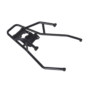 Support de porte-bagages latéral arrière en acier au carbone noir pour moto <span class=keywords><strong>XADV750</strong></span> - Product Image 2
