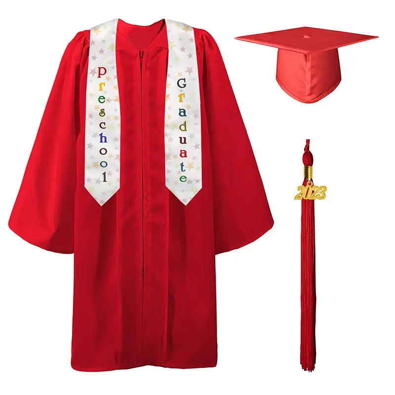 2024 June 1 ngày trẻ em cử nhân váy tốt nghiệp đại học Mũ người lớn Nghi Thức mẫu giáo rìa phù hợp với ảnh váy
