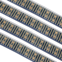 Kit de Bande LED Super Lumineuse 7 14 Rangs IP68 Étanche 12V pour Éclairage de Châssis de Voiture, Anneaux Lumineux de Roues pour Camion et Moto