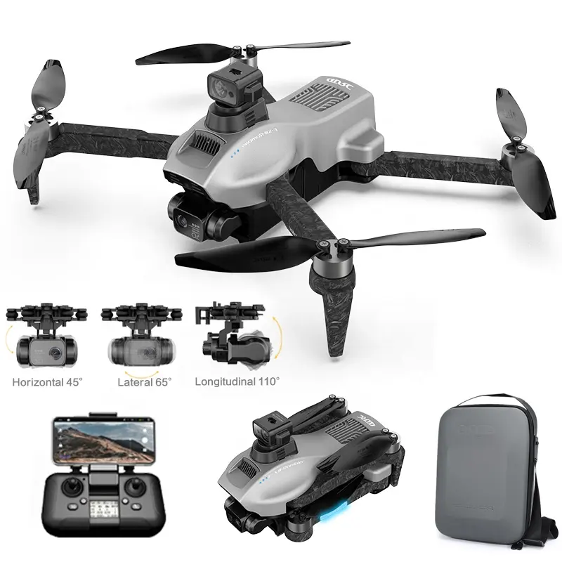 2023 F13 Drone 8K Profesional GPS 5km FPV Drones Camera HD EIS 3-axis Anti-Shake Gimbal Obstacle Avoidance Helicopter RC Dron