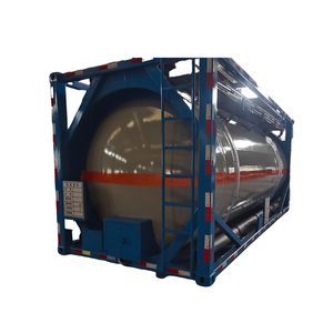 ถังน้ำ20FT ขนาด20ฟุตภาชนะบรรจุมีปั๊มของเหลวถังเก็บ ISO 25CBM cahoh <span class=keywords><strong>NaOH</strong></span> <span class=keywords><strong>H2SO4</strong></span> HCl HCN - Product Image 3