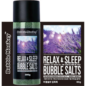 Sels de bain relaxants et apaisants en gros, produit de bain fabriqué en Corée, sel de bain de l'Himalaya avec parfum de jasmin, de rose et de lavande - Product Image 2