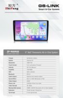 Écran Carplay universel 9 pouces, autoradio Android Auto avec écran tactile, lecteur vidéo Android pour voiture, lecteur DVD pour voiture