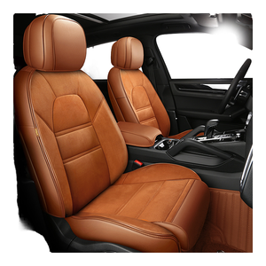 Housse de <span class=keywords><strong>siège</strong></span> de voiture chauffante en cuir EKR, housse de <span class=keywords><strong>siège</strong></span> 7 places pour voitures Toyota Sienna 2011 2013 2015 2019 2020 - Product Image 1