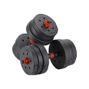 مجموعة دمبل أسمنت خرسانة من البلاستيك رخيصة السعر بحجم 20 كجم قابلة للتعديل - Product Image 5