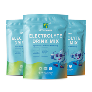 Sachets de poudre d'électrolytes Y37, mélange de boisson hydratante vitaminée pour le sport, anti-fatigue, boisson énergétique instantanée, 20 sachets - Product Image 6