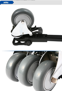 Poulie de trépied en aluminium pour appareil photo et vidéo Support léger pour DSLR <span class=keywords><strong>VCR</strong></span> - Product Image 3