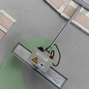 Hochwertige neue Design-Heiz walze für Kunststoff-Laufweg Preis EPDM Gummi Granulat manuelle Heizplatte Fertiger - Product Image 5
