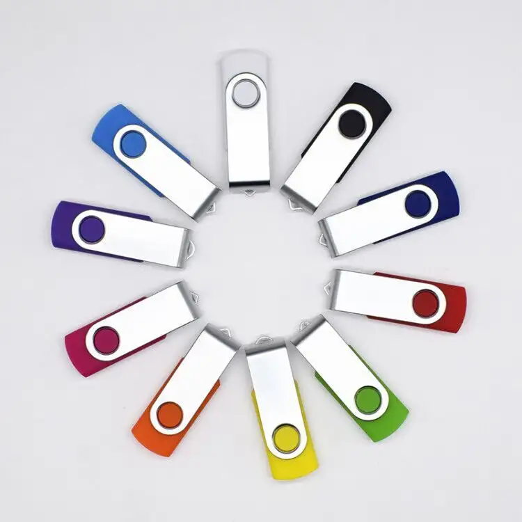 hot selling products 2024 Memory Stick Rotating Disk mini Encrypted Usb Flash Drive 4gb 8gb 16gb 32gb 64gb 128gb