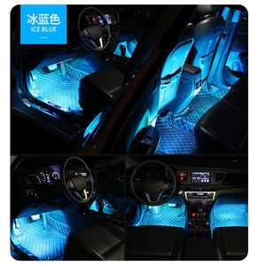 Đèn LED Nội Thất Ô Tô RGB Nhiều Màu 9LED/12LED/18LED 4 Chiếc Đèn Tạo Không Khí Chiếu Sáng Xung Quanh Ô TÔ Chống Nước IP65 - Product Image 3