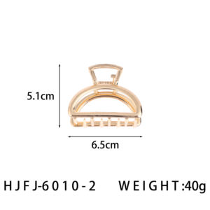 กิ๊บติดผมรูปหัวใจโลหะโปร่ง ZOYU สไตล์เกาหลี แฟชั่นกิ๊บรูปหัวใจแบบฉลาม สำหรับผู้หญิง - Product Image 6
