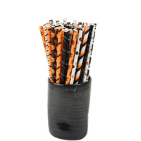 Pailles à boire en papier biodégradable et compostable de qualité alimentaire, respectueuses de l'environnement, pour les accessoires de bar et de fête, taille personnalisable