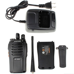 Baofeng BF-666S Walkie-Talkie chilometro gamma GMRS palmare stazione con 5W potenza di uscita per auto spedizione gratuita inclusa - Product Image 3