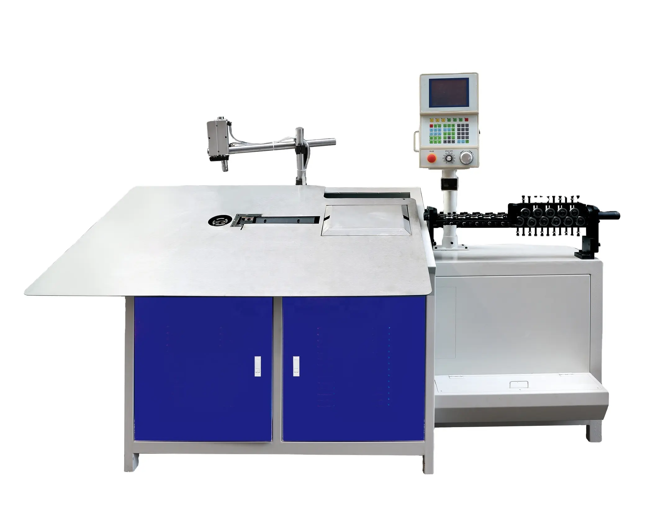 Mesin pembentuk bending OK kawat 4-12mm adalah tipe baru mesin bending OK kawat CNC otomatis penuh yang dapat diterapkan secara luas