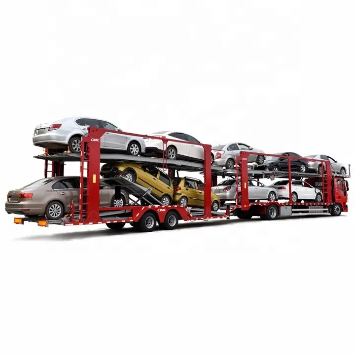 Hot Selling High Quality Car Vehicle Transport Transport Semi Truck Carrier Race Car Trailer