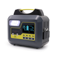 नई आगमन पोर्टेबल पावर स्टेशन 500W पलटनेवाला जनरेटर सौर