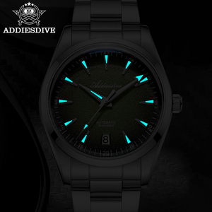 ADDIESDIVE AD2094 Montre pour homme en acier inoxydable - Plongeur mécanique résistant à l'eau 10 bars - Product Image 5