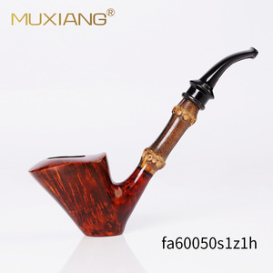 Muxiang Tobacco Pipe Bent Type Fa60050s1z1h For Smoking - Product Image 1