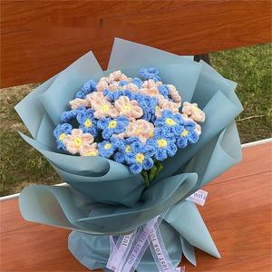 Flor <span class=keywords><strong>de</strong></span> <span class=keywords><strong>ganchillo</strong></span> artificial Venta al por mayor Regalo del Dí<span class=keywords><strong>a</strong></span> <span class=keywords><strong>de</strong></span> San Valentín Flor artificial <span class=keywords><strong>Lana</strong></span> Productos terminados Flor <span class=keywords><strong>de</strong></span> <span class=keywords><strong>ganchillo</strong></span> tejida <span class=keywords><strong>a</strong></span> mano - Product Image 2