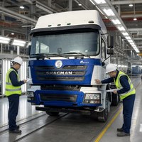 Camion tracteur d'occasion Shacman F3000 10 roues 6x4, tête motrice poids lourd Euro 2 Diesel, haute capacité de charge, pour longs trajets