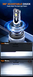 Bombillas LED para Faros Delanteros CSP V6S 38W 6000K Combo H4, <span class=keywords><strong>Precio</strong></span> Competitivo OEM - Product Image 2