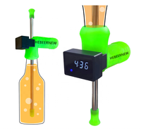 Rosa Neuheiten Trink-Schnorchel-Spiel Bier-Spiele Trink-Timer Bier-Schnorchel für Bar-Partys Trink-Timer-Gerät für Getränke