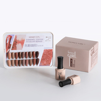 Kit de vernis à ongles en gel HONEY GIRL, ensemble complet, marque privée, vernis à ongles en gel UV, ensemble de vernis à ongles en gel