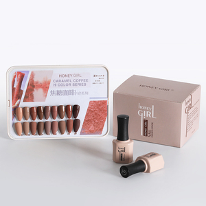 <span class=keywords><strong>Kit</strong></span> de Esmalte de Uñas en Gel HONEY GIRL, Juego Completo de Esmalte de Uñas en Gel UV de Marca Privada - Product Image 6