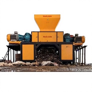 Broyeur de déchets métalliques avancé à double arbre pour des opérations de broyage et de recyclage métalliques industrielles efficaces - Product Image 1