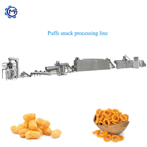 สายการผลิตขนมพัฟคอร์นแบบอัตโนมัติใหม่ ครบวงจร เครื่องทำขนมอัตโนมัติ สแตนเลส 304 ผลผลิตสูง ความจุ 200-300 กก./ชม. - Product Image 2