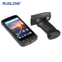 Ordinateur de poche robuste Android avec lecteur de codes-barres UHF RFID 2D Terminal de données portable en stock