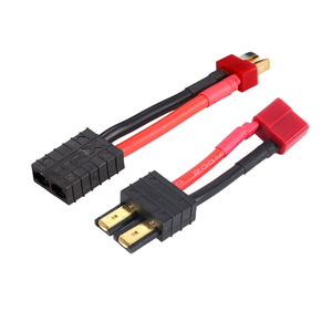 TRX To T Plug Adapter Cable 14AWG Super Flexible Silicone Wire Custom Harness For RC <b>Drone</b> Lithium Battery - Product Image 1