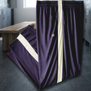 Pantalones Deportivos Dri-Power Personalizados para Hombre, Talla Grande y Alta, con Rayas Azul Marino, Talla 2XL para Personas Más Altas - Product Image 3