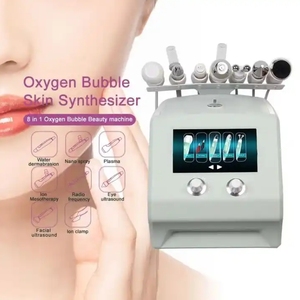 Máquina Facial Portátil 8 en 1 de Hidro-Oxígeno H2O2, Máquina de Belleza para Reafirmar la Piel, con Certificación CE y OEM, en Oferta - Product Image 1