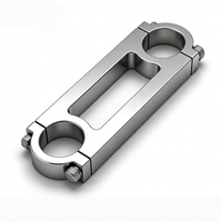 Support de fixation de tube en aluminium CNC étiré de 16 mm, robuste, pour cadre de pulvérisation de drone agricole 468