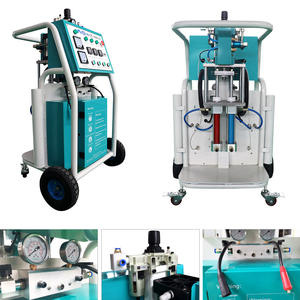 Máquina de Espuma de Poliuretano para Almacenamiento en Frío de 110V para Exportación a Chile, Máquina de Pulverización de Dos Componentes, Relleno Blanco y Negro 1:1 - Product Image 4