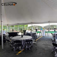 Celina 40X60 chapiteau gazebo auvent tente de fête commerciale tente de mariage pour 50 personnes tente chapiteau fête de mariage