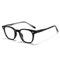 Nuevas Gafas Retro Artísticas con Filtro de Luz Azul para Unisex, Montura de Ácido Propiónico con Inserto de Pin, Versátiles, Sin Receta, Modelo CL 8657