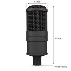 GAM-P200Z Microphone Condenseur Son Microphone D'enregistrement Avec support de bureau kit Pour PC Bavarder Chant Karaoké Portable - Product Image 4