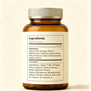 Bonbons Gommes au Vinaigre de Cidre de Pomme Marque Privée OEM ODM Détox Minceur Ventre Plat Mélange Vitaminé Halal <span class=keywords><strong>Sans</strong></span> <span class=keywords><strong>Sucre</strong></span> - Product Image 2